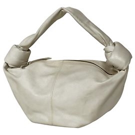 Sac à main Double Knot de Bottega Veneta Blanc