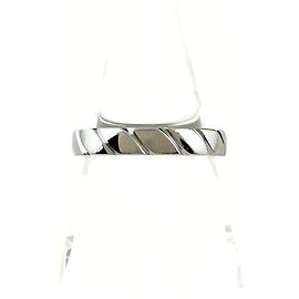 Chaumet Torsade Platinum Ring Silvery