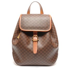 Céline Mochila Marrón Celine Macadam Castaño