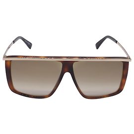 Óculos de sol de topo plano Givenchy Havana GV 7146/G/S em acetato marrom Marrom Vermelho