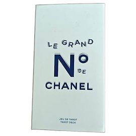Chanel Grand Tarot Set Weiß Blau Gold hardware
