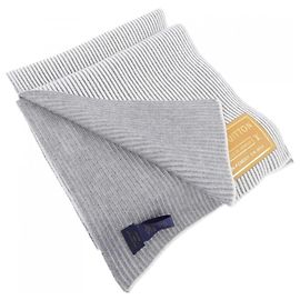 Cashmere-Schal von Louis Vuitton Braun Weiß