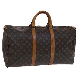 Louis Vuitton Keepall Monogram Canvas 50 Marrom