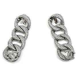 Pendientes largos de metal con el logo Coco de Chanel Otro