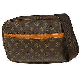 Louis Vuitton Reporter Monogram Canvas PM Marrom