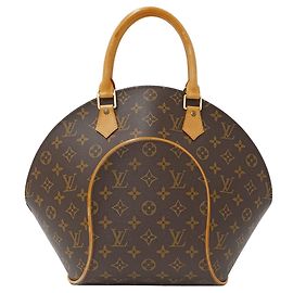 Louis Vuitton Monogram Canvas Ellipse MM Handtasche Braun Monogramm