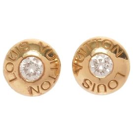 Clou Diamant Ohrringe aus 18K Gold von Louis Vuitton Golden
