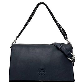 Borsa a Spalla 2 Vie Loewe Blu Navy Blu navy
