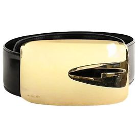 Gucci Schwarzer Gürtel Schwarz