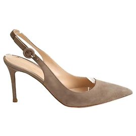 Gianvito Rossi Braune Absätze Braun
