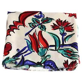 Tory Burch Multicolored Wool Scarf Multiple colors