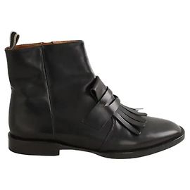 Robert Clergerie Black biker boots Black