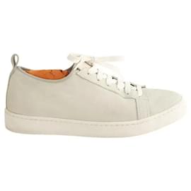 Santoni Baskets grises Gris