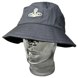 Vintage Vivienne Westwood Bucket Hat Anthracite Dark grey