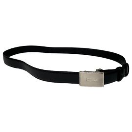 Vintage Givenchy Leather Belt Black Black