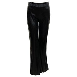 Autre Marque Schwarze Paillettenhose Galvan London Schwarz