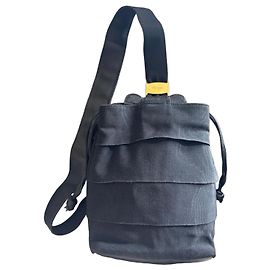 Salvatore Ferragamo Vara Bow Backpack Black Leather Fabric Black