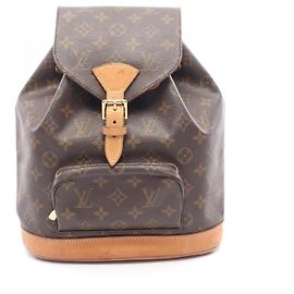 Zaino/Borsa Montsouris MM Louis Vuitton Marrone