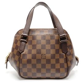 Bolsa Louis Vuitton Damier Belem PM Marrom