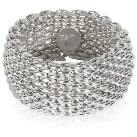 Tiffany & Co. Sterling Silver  Somerset Mesh Ring Other