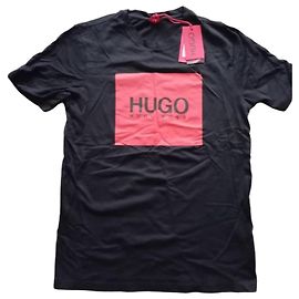 Hugo Boss Camisetas Negro