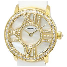 Tiffany & Co Tiffany Atlas Au750 Uhr Weiß
