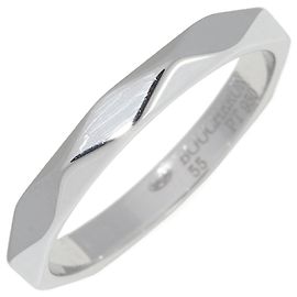 Boucheron Facette Pt950 Ring Größe 55 Silber