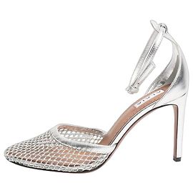 Alaïa Pumps in rete argentata - taglia EU 38 Argento