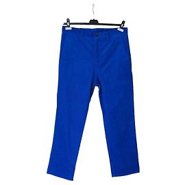 Sofie d'Hoore Blaue Cordhose Blau