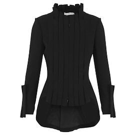 Anne Fontaine Secret Tuxedo Jacket Black Black