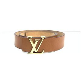 Louis Vuitton Initial LV Belt Nomade Leather Other