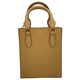 Bolsa de Ombro Marrom Tory Burch Marrom