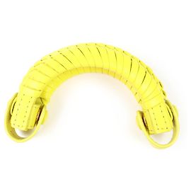 Fendi Peekaboo Leather Handle Cover Yellow