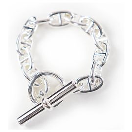 Hermès Hermes Silver 925 Charm Bracelet Silvery