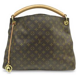 BOLSA LOUIS VUITTON ARTSY MM M40249 CANVAS MONOGRAMA MARROM Marrom