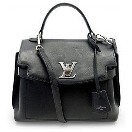 BOLSA DE MÃO LOUIS VUITTON LOCKME EVER BB COURO PRETO M53937 BOLSA DE OMBRO Preto