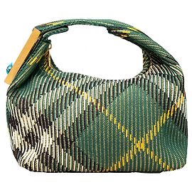 Borsa Duffle Mini Peg Burberry - Anni '20 Verde