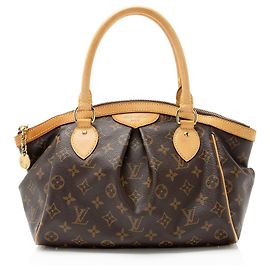 Borsa Tivoli PM in tela Monogram Louis Vuitton Marrone