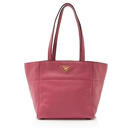 Tote Vitello Daino de Prada Rose