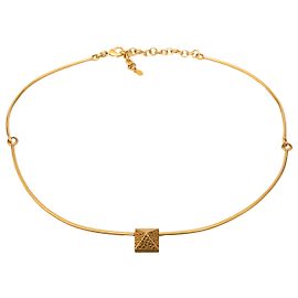 Valentino Garavani Valentino Rigid Gold-plated Gürtel - '10s Golden Metallisch