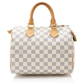 Bolso Speedy 25 Damier Azur de Louis Vuitton Azul