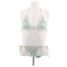 Missoni Bikini blau und weiß Blau