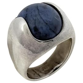 Anello in pietra argento per donna Hermès Argento