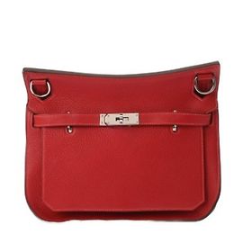 Bolsa de Ombro Hermès Jypsière 28 Verso Rosa Vermelho