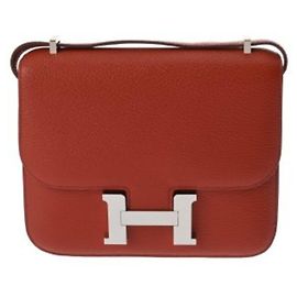 Hermès Constance 3 Mini Schultertasche Pink