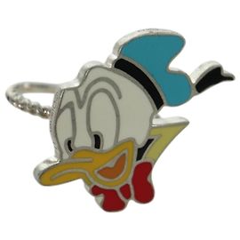 Anello GUCCI Disney Donald in Argento Ag925 Auth AMZ454M Argento