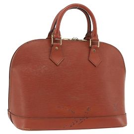 LOUIS VUITTON Sac à main Epi Alma Marron M52143 LV Auth LNZ957 Marron