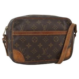 LOUIS VUITTON Monogram Trocadero 23 Schultertasche M51276 LV Auth BA11671 Monogramm