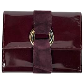 Cartier Trinity Tri-fold Wallet Dark red