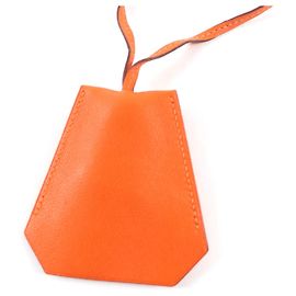 Colar de couro Hermès Margiela Era Laranja